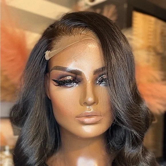 Camie - Single Donor Raw Cambodian 6x6 Transparent Lace Glueless Wig - Picture 1 of 4